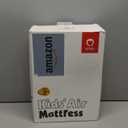 QPAU Inflatable Toddler Travel Bed with Tent  Lightweight Blow Up Kids Air Mattress with Hand Pump  Indoor & Outdoor Portable Sleeping Solution for Camping, Travel, Home, Grandmas  Ages 3+ (A-Khaki Gray)