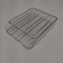 Egg Holder for Fridge, Automatically Rolling Egg Storage Container for Refrigerator,Large Capacity Egg Organizer for Fridge with Lid,Clear Plastic Dispenser, Tray & Bin -1 Layer