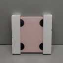 Ovutek Smart Scale for Body Weight, Digital Bathroom Scale BMI Weighing Body Fat Scale, Accurate Body Composition Scale Monitor for People's Health with Smartphone App, Compact Size, 400lb (Pink)