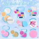 INNOCHEER Pretend Makeup for Toddlers, Toy Play Makeup Set for Kids 3-5, Toddler Makeup Kit Pretend, Frozen Toys for Kids Fake Makeup, Gifts Toys for 3 4 5 6 7+ Year Old Girls (Not Real Makeup), Child-size