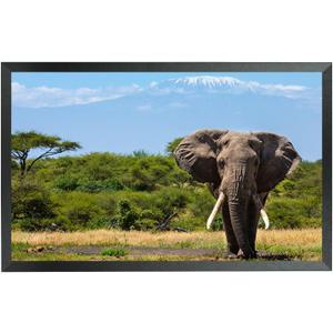 Mxtallup 12x21 Picture Frame Solid Wood Poster Frame for Wall 12x21 Photo Frames Family Black (T22B1221)