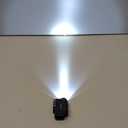 Blue Beam Laser and Flashlight Combo for Pistol, Rail Mounted Tactical Rechargeable Pistol Flashlight Laser Combo Fit Picatinny, Blue Beam Class IIIA, Power Output Less Than 5mW