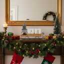 Christmas Tree Decorations for Home Santa Sleigh Countdown Calendar