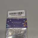 SUNNYCLUE 1 Box 12pcs Metal Spring o Rings Large Spring Gate Ring 8.5mm/1.12inch Round Rhinestone Bling Simple Trigger Clip Clasp Ring for Key Rings Buckle Bags Jewelry Making DIY Crafts Accessories (Clear)