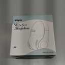 Uliptz Wireless Bluetooth Headphones, 65H Playtime, 6 EQ Sound Modes, HiFi Stereo Over Ear Headphones with Microphone, Foldable Lightweight Bluetooth 6.0 Headset for Travel/Office/Cellphone/PC (Standard, Black)