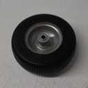 Marathon 00026 Flat Free 2.80/2.50-4 Tire and Wheel Assembly, 3 Centered Hub, 1/2 Ball Bearings, Replacement Tire for Casters, Utility Carts and Other Equipment, Easy Install Assembly