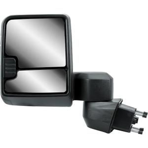 Driver Left Side Door Towing Mirror Power and Heated with Signal Light No Spot Light with Back Cover For Chevrolet Silverado GMC Sierra 2500HD 3500HD from 2019 to 2024