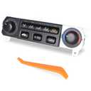 599-268 Heater Climate Control Switch Module Panel Replace 79600-S84-A01ZA | Compatible with Honda Accord 1998-2000, Honda Odyssey 1998-2004, A/C Heater Climate Control Module