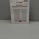 400CM (157") Universal Window Seal for Portable Air Conditioner and Tumble Dryer  Works with Mobile Air-Conditioning, Easy to Install - Air Exchange Guards with Zip and Adhesive Fastener