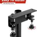 SPARKWHIZ Truck Flag Pole Mount Kits, No Drilling Universal Truck Flagpole Holder fits Up to 1.5" Pole, 1 Pack