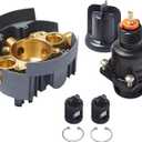 KOHLER K-8304-KS-NA Rite-Temp Pressure-Balancing Valve Body and Cartridge Kit with Service Stops (One Size)