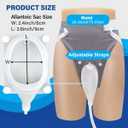 Catheter for Women, Urine Collection System, Reusable Portable Silicone Urinal with 2 Bags (1000ml & 2000ml), 1.2M Tube, and Adjustable Breathable Pants (Women)