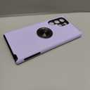 JAME for Samsung Galaxy S22 Ultra Case, Slim Soft Bumper Protective Case for Samsung S22 Ultra Cover, with Invisible Ring Holder Kickstand for Galaxy S22 Ultra Case, Purple