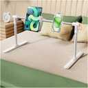 Lazy Tablet Holder,Lazy Holder at The Bedside,Retractable Lifting Mobile Phone Tablet Holder,Suitable for 4.7-12.9in Electronic Equipment,for beds, Sofas (A Tablet Clip + a Mobile Phone Clip)