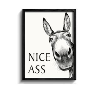 Framed Bathroom Art Bathroom Wall Decor Farmhouse Home Decor Sets Vintage Funny Wall Art Signs (Black, 11"x14")