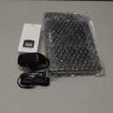 Weather Station Wireless Indoor Outdoor, Digital Thermometer with Remote Sensor, 7.5'' HD VA Display Home Weather Stations, Accurate Temperature Humidity Gauge with Weather Forecast, Atomic Clock (Black)