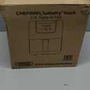 CHEFMAN 2 Qt Mini Air Fryer  Digital Space-Saving Compact Air Fryer with Nonstick and Dishwasher Safe Basket, Quick & Easy Meals in Minutes, Features Digital Timer and Shake Reminder  Black