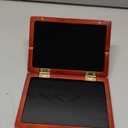 Jiayouy Maroon Color Reed Box Clarinet Reed Storage Case Reeds Holder for 6pcs Clarinet Reeds Woodwind Accessories