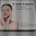 SDKWDH Red Light Therapy for Face, Led Face Mask Light Therapy, AntiAging Infrared Therapy for Wrinkles, Fine Lines, 71 Colors LED Facial Skin Care Mask