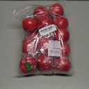 Lorigun 15 Pcs Artificail Tomatoes, Fake Tomatoes for Decoration Artificial Vegetables Tomatoes, Normal Size Simulation Tomatoes Kitchen Home Decor, Chirstmas Party Decor, Photo Fruits