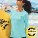 Cavva Women's Workout Long Sleeve Shirts Athletic Tops | Lightweight, Breathable, Quick Dry, Moisture-wicking, Sun Protectioin, UPF 50+, Rash Guard, Stretchy, for Running, Gym, Yoga