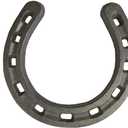 D-Doner Cast Iron Horseshoe Wall Decor, Medium Horseshoe Sturdy Cast Iron for Indoor Or Outdoor