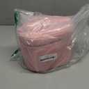 Cosmetic Case, Leather Makeup Bag, Portable Handheld Makeup Case, Detachable Compartments (M(8*5.5*6in), pink)