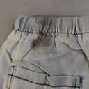 BOOPH Girls Jean Shorts Denim Elastic Waist Drawstring Short for Teen Girl, 11-12 Years