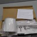 White Rechargeable Table Lamp Set of 2,Cordless Desk Lamp,Small Led Outdoor Table Lamp for Restaurant Dining Table Top Tabletop Lighting,lampara de mesa recargable,Touch Lamp,Wireless Table Lamp