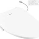 Moen EB2100-E 5-Series Elongated Bidet Seat, 15.3" x 20.4"