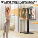 TAVR Swivel Floor TV Stand Base for 32-75 Inch TVs up to 110 lbs