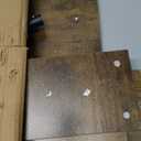 Laptop Desk Adjustable Desk Small Standing Desk Home Office Desks for Small Spaces Portable Desks Table for Bedrooms,Mobile Rolling Computer Work Desks on Wheels (Rustic)