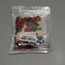 Waydress 120 Pcs Tiny Mini Christmas Velvet Bows for Crafts Xmas Twist Tie Bows Ribbon Bowknot Christmas DIY Craft Sewing Scrapbooking Gift Wrapping(Red, Green, Cream,1 Inch)