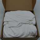 Fomcet Set of 3 Wedding Arch Covers 6FT, 6.6FT, 7.2FT Ivory 2-Sided Round Top Spandex Arch Backdrop Cover Fitted Fabric for Birthday Party Baby Shower Wedding Arch Stand Decoration