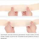 MECCANIXITY Elastic Bands for Sewing 3"(7cm) 5 Yard Brown Knit Elastic Spool High Elasticity for Wigs, Waistband, Pants