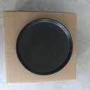 Matte Ceramic Appetizer Plates 6 Inch,Small Mini Dessert Plates Set of 4,Microwave and Oven Safe Snack,Bread,Butter Dessert,Pie,Cake Plates Cat Dishes(6 inch,Black)