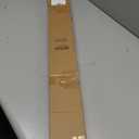 Tension Curtain Rod 51-165In(4.25-13.75Ft), Extra Long Outdoor Curtain Rod No Drilling for Window or Bathroom Patio, Adjustable Spring Shower Rod, Easy to Install Never Rust, Rod Diameter 1.26In-Black