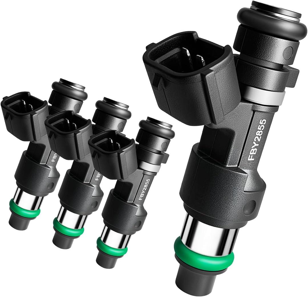Set of 4 Upgraded 18 Holes Fuel Injectors Fits for Nissan :Altima 2015-2018,NV200 2018-2021,Rogue 2015 2017-2020, 2.0L 2.5L, OEM # FBY2855 (4 Pcs)