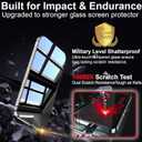 Privacy Screen Protector Compatible with iPhone 17 Pro Max (2 Pack), Tempered Glass, 3X Stronger, Super Privacy, Edge-to-Edge Coverage, HD Clear, Anti-Scratch, Anti-Fingerprint