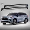Roof Rack Cross Bar Compatible with Toyota Highlander 2020-2024 Heavy Duty Aluminum Cargo Bars with Lock for Bicycle Car Racks Luggage Snowboard