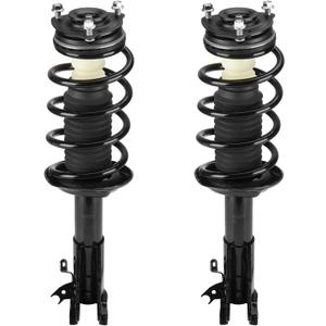 Front Strut Shock Assembly w/Coil Spring for Honda Civic Only fit Sedan 2006-2011, for Acura CSX 06-11, Replace 172286 172287, Left & Right, 2PCS