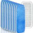 10 Pack RV AC Filters for Air Conditioner Vent 10 RV Filters Replacement for Air Conditioner Vent Compatible with MERV 6 AC Filter(12.9 x 5.5 Inch)