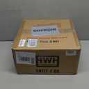 HWH INVESTMENT Flush Mount Ceiling Light Fixtures, 12 inch 2-Light Farmhouse Close to Ceiling Light Fixture with Seeded Glass Shade, Sand Black Finish, 5HTJ7-F BK