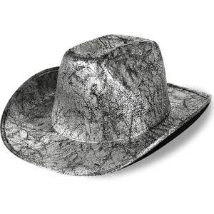 Silver Cowboy Hat Cowgirl Hat Costume Funny Hats Cosplay for Party
