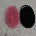 Soft Exfoliating Body Bath Shower Scrubber - Silicone Body Brush, 3 Pack for Kids and Adults with All Kinds of Skin