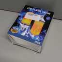 CPPSLEE Upgraded LED Flame Light Bulbs, 4 Modes Flickering Light Bulbs, E26 Base Fire Flame Bulb for Christmas Decorations Outdoor, Halloween Lights Patio Indoor Home Decor (Yellow, 2 Pack)