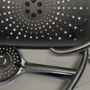 Wide Rain Shower Head With 5 Modes Handheld Showerheads, High Pressure Showerhead Combo with Extension Arm for Bathroom Accessories, Adjustable Shower Head with Anti-Clog Nozzles (Chrome)