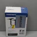 Pair of Studio Monitor Stands Desk Clamp Speaker Stands 0-12Tilt Height Adjustable with Cable Management