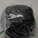 Round Velvet Meditation Pillow D=13"/16" H=5.5" Yoga Bolster Floor Pouf Zafu Buckwheat Meditation Cushion for Sitting on Floor,Removable Organic Cotton Cover Kneeling Pillow (Black)