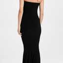 mali Women's Strapless Fishtail Gown, Black, M